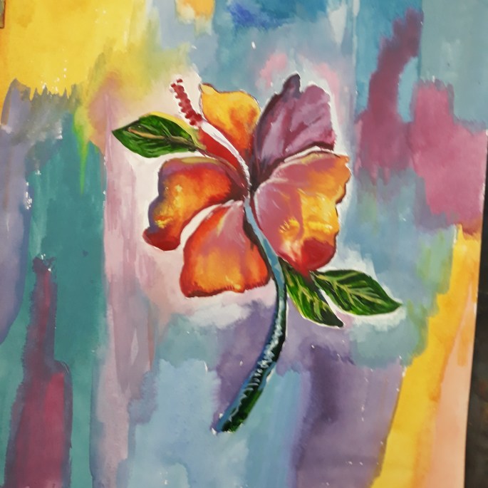 Artwork Mar 8 2020 The Hibiscus